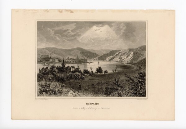 J. Richter - Boppart - o.J. - Stahlstich