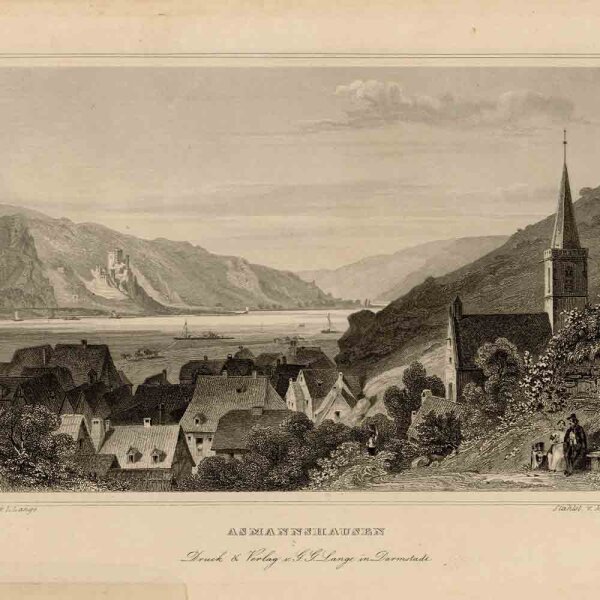 Georg Michael Kurz - Asmannshausen - o.J. - Stahlstich