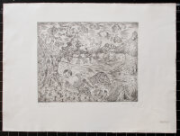 Margot Schubert - Im Frühling - 1976 - Radierung