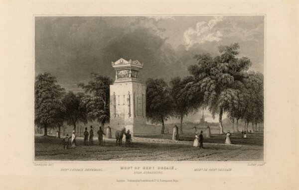 Gilles Edme Petit - Mont of Gen Desaix - o.J. - Stahlstich