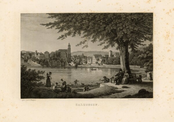 Johann Georg Martini - Salzungen - o.J. - Stahlstich