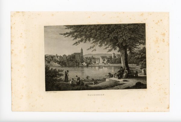 Johann Georg Martini - Salzungen - o.J. - Stahlstich