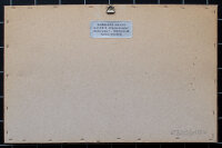 unleserlich signiert - Dorf am Flußufer - o.J. - Öl auf Holz