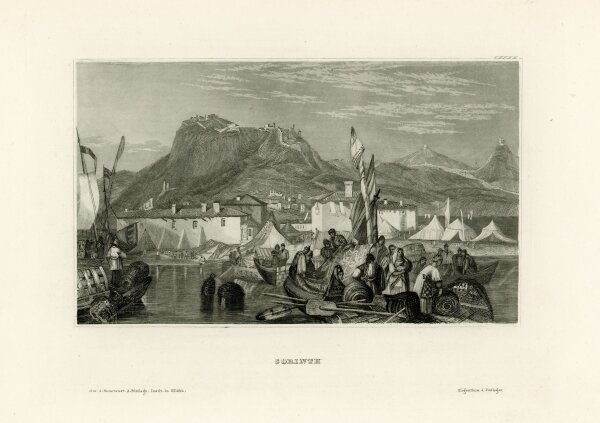 unbekannt - Corinth - o.J. - Stahlstich