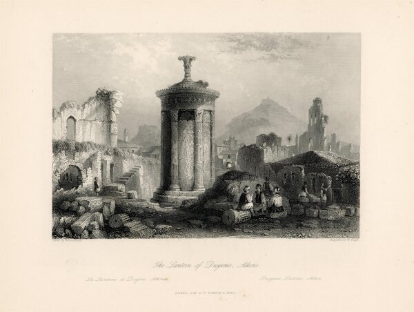 W. Floyd - The Lantern of Diogenes - o.J. - Stahlstich