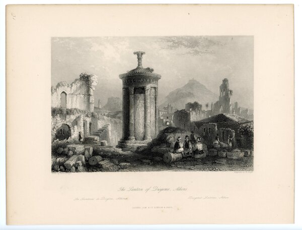 W. Floyd - The Lantern of Diogenes - o.J. - Stahlstich