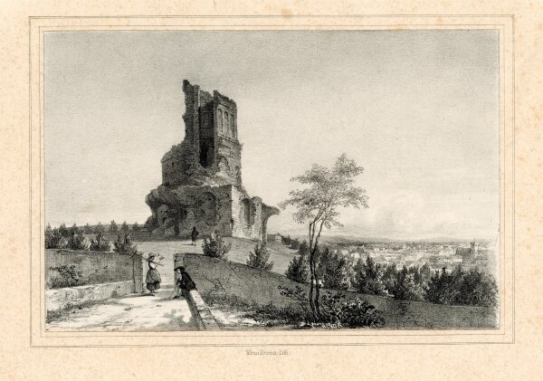 Adolphe Mouilleron - Antiquite Romaine de Nimes - o.J. - Lithografie