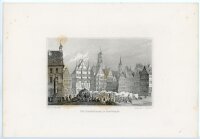 C. Gerstner - Der Marktplatz in Stuttgart - o.J. -...