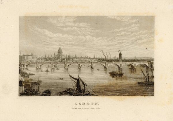 Christian Leonhard Daumerlang - London - o.J. - Stahlstich
