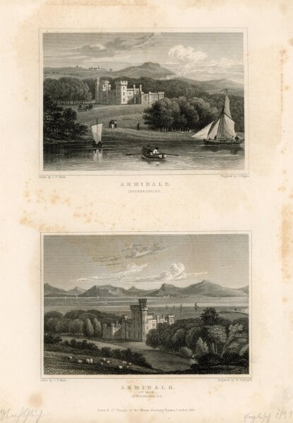 John Rogers - Armidale - 1831 - Stahlstich