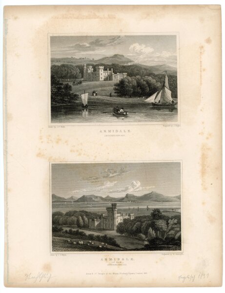 John Rogers - Armidale - 1831 - Stahlstich