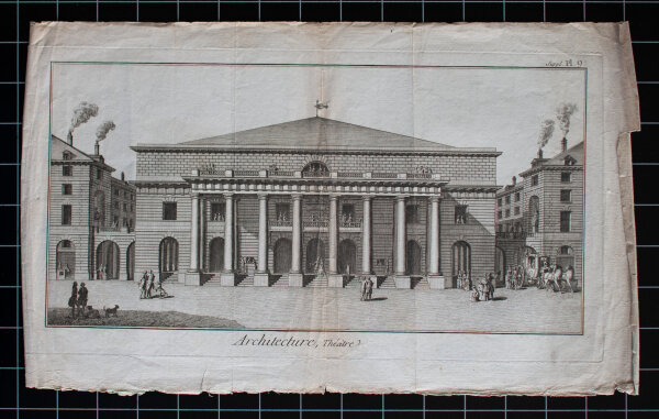 Unbekannt - Architecture, Théàtre - o.J. - Radierung