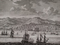 Pieter Schenk der Ältere - Ansicht von Smyrna /...