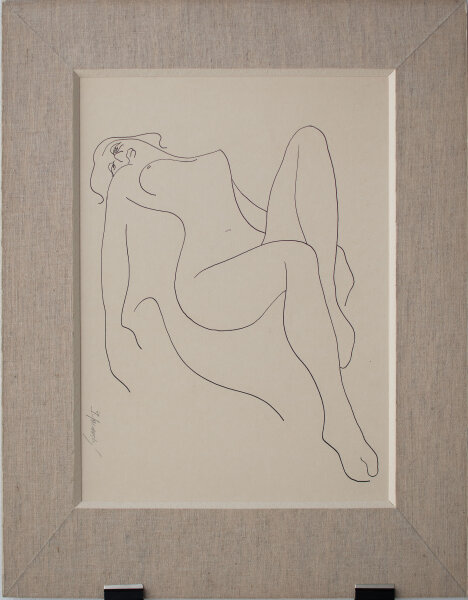 Bretislav Janovský - Frauenakt - o.J. - Druck