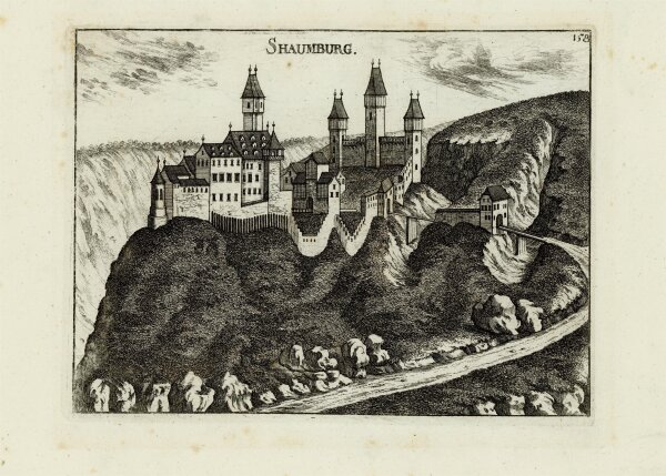 unbekannt - Shaumburg - o.J. - Kupferstich