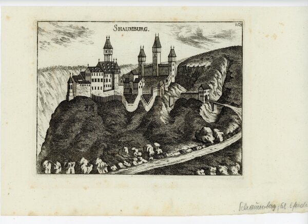 unbekannt - Shaumburg - o.J. - Kupferstich