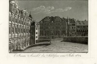 unbekannt - Heidelberg Marktplatz - o.J. - Aquatinta