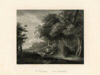 J. Gray - Eine Landschaft - o.J. - Stahlstich