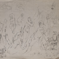 Hertha Peschke-Scholz - Weibliche Aktstudien - o.J. -...