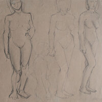 Hertha Peschke-Scholz - Weibliche Aktstudien - o.J. -...