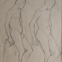 Hertha Peschke-Scholz - Männliche Aktstudien - o.J....