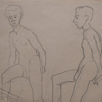 Hertha Peschke-Scholz - Männliche Aktstudien - o.J....