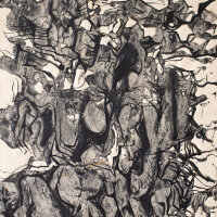 Hertha Peschke-Scholz - Abstrakte Darstellung - 1965 - Mischtechnik