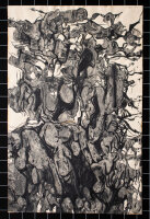 Hertha Peschke-Scholz - Abstrakte Darstellung - 1965 - Mischtechnik