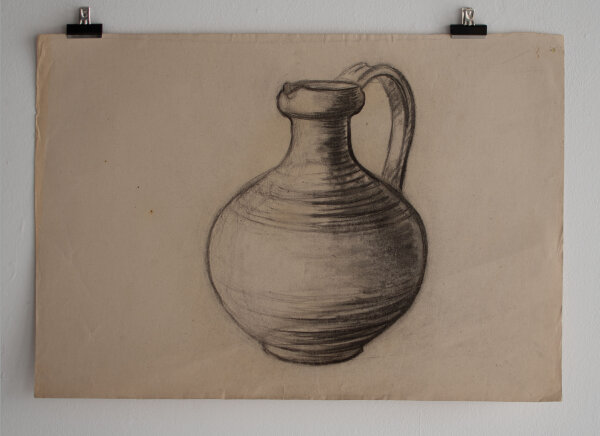 Hertha Peschke-Scholz - Tonkrug - o.J. - Kohle