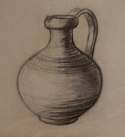 Hertha Peschke-Scholz - Tonkrug - o.J. - Kohle