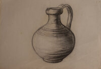 Hertha Peschke-Scholz - Tonkrug - o.J. - Kohle