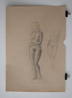 Hertha Peschke-Scholz - Weibliche Aktstudie - o.J. -...