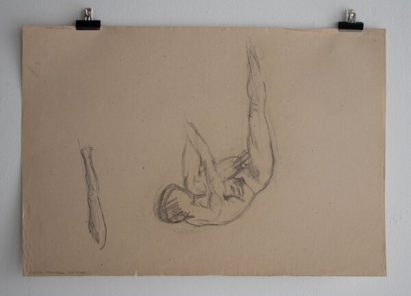 Hertha Peschke-Scholz - Kalligrafie Studie - o.J. - Aquarell