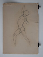 Hertha Peschke-Scholz - Männliche Aktstudie - o.J. -...