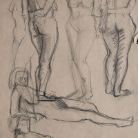 Hertha Peschke-Scholz - Weibliche Aktstudien - o.J. -...