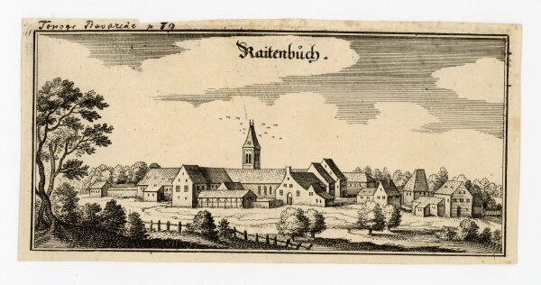Matthäus Merian der Ältere - Raitenbuch - 1644 - Kupferstich