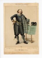 unbekannt - Edelmann - o.J. - kolorierte Lithografie