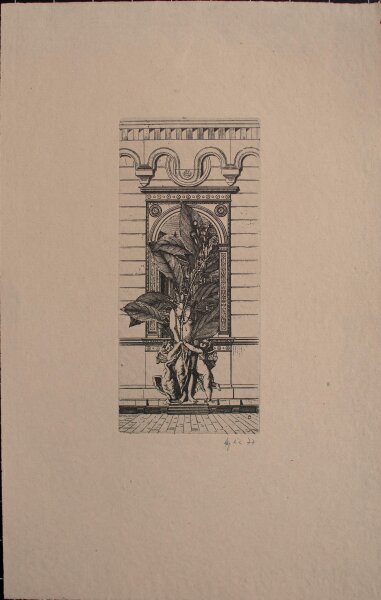 Hans-Christian Koglin - Portal - 1977 - Radierung