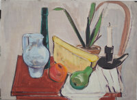 unbekannt - Stillleben - 1954 - Malerei