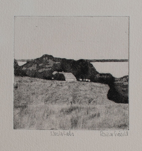 Rainer Göschl - Westerholz - 1976 - Radierung