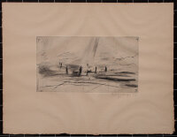 unleserlich signiert - Landschaft - 1975 - Radierung