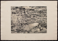 Herbert, Grunwaldt - Meereswellen - 1964 - Radierung