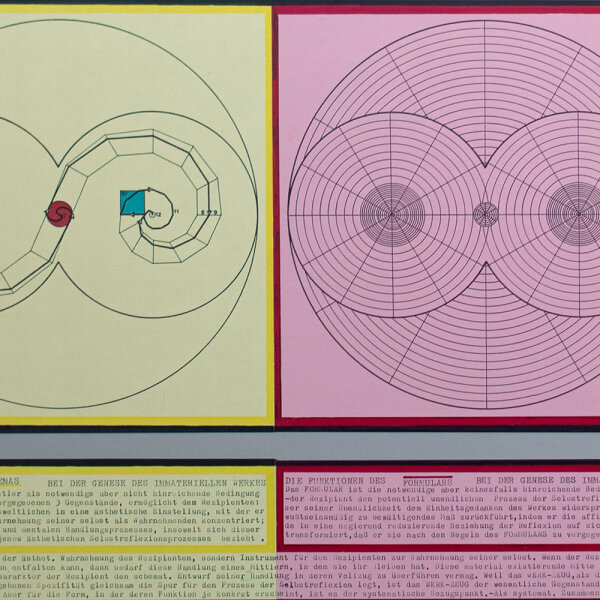 Michael Lingner - Das Werk als Triade - 1980 - Xerographie