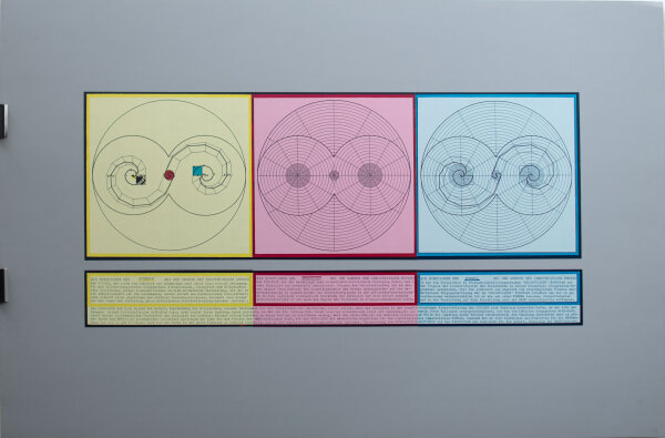 Michael Lingner - Das Werk als Triade - 1980 - Xerographie