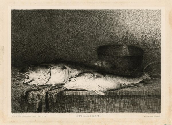 Léon Gaucherel - Stillleben - o.J. - Radierung