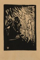 unbekannt - Beobachter - o.J. - Linolschnitt