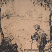 unbekannt - Jungbrunnen - o.J. - Radierung