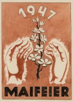 unbekannt - Maifeier 1947 - 1947 - Aquarell