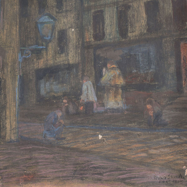 Max Janke - ohne Titel - 1915 - Pastell