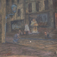 Max Janke - ohne Titel - 1915 - Pastell